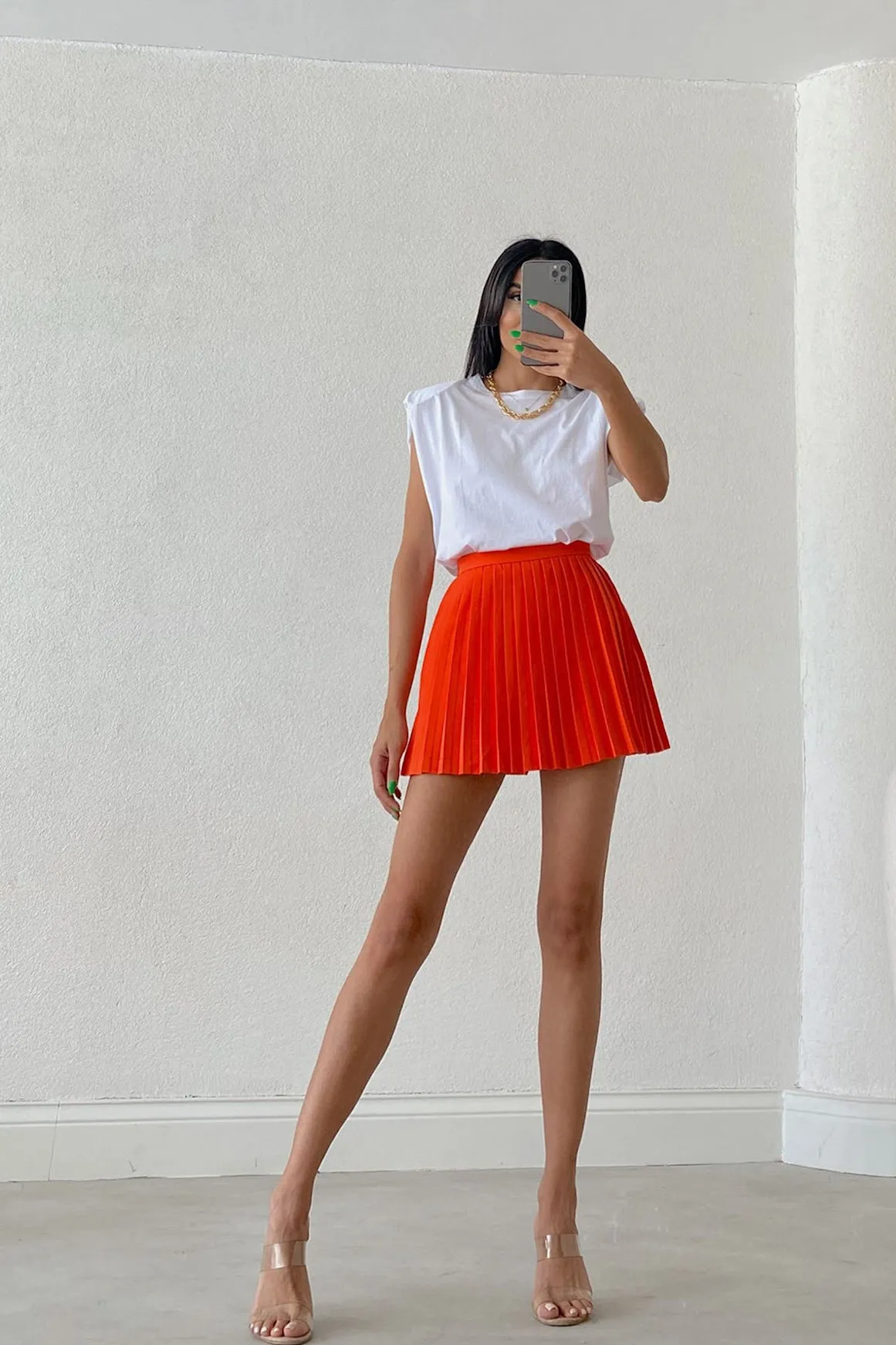 Tia Pleated Skort