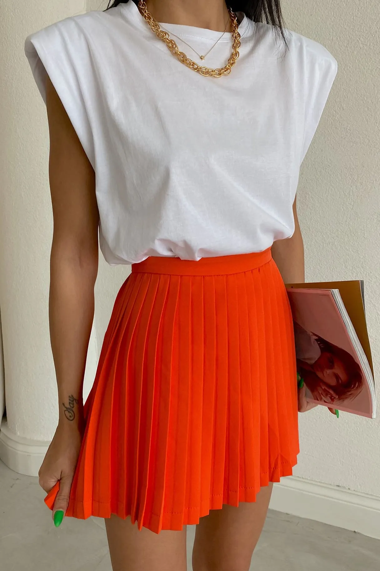 Tia Pleated Skort
